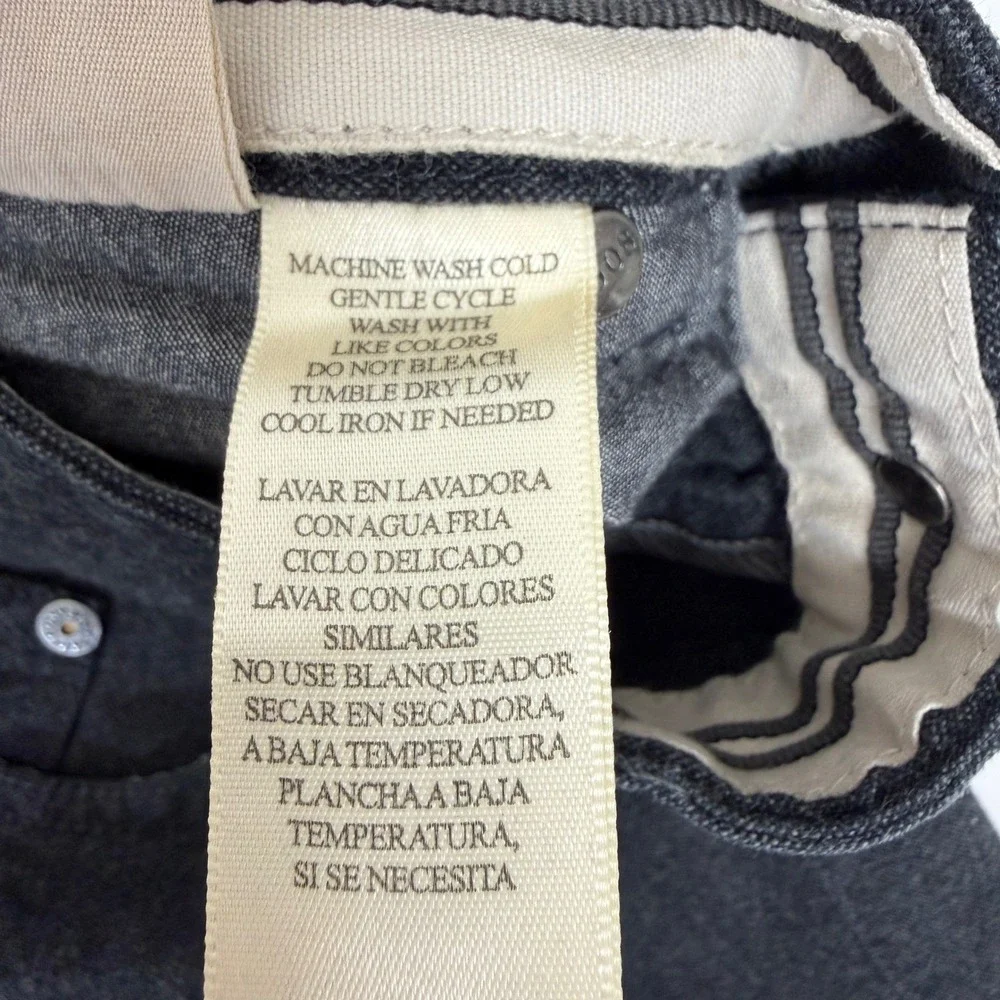 Converse x‎ John Varvatos Chuckin Slim charcoal Wash Denim Jeans Mens Size 32 - Picture 5 of 13